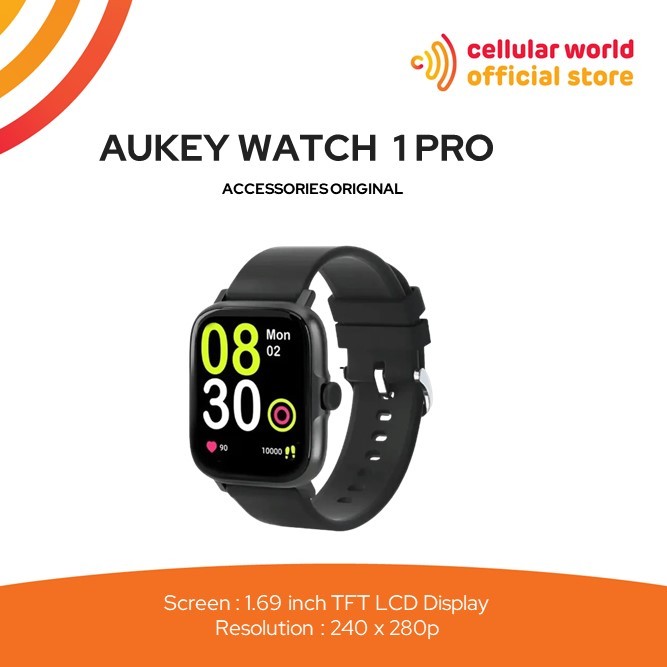 Aukey Smartwatch 1 Pro Garansi Resmi