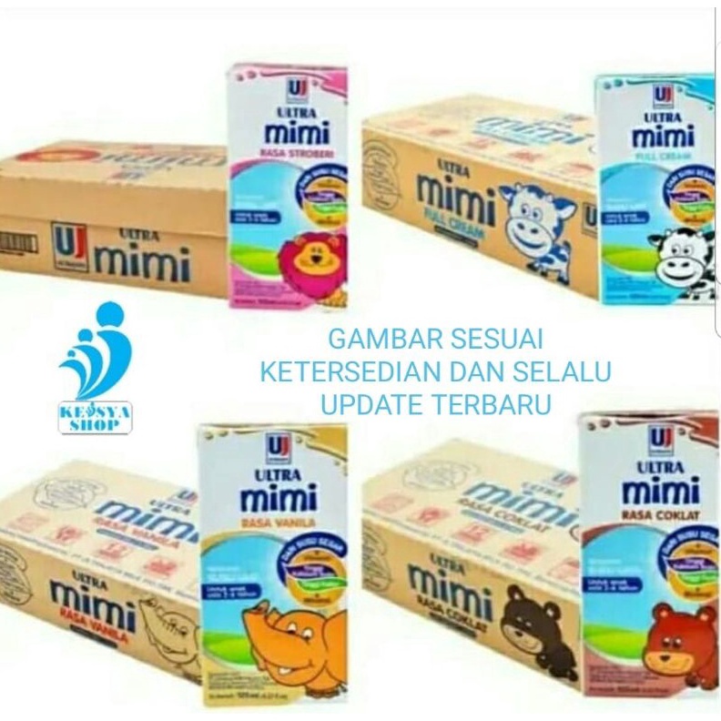 

Star Ultra Mimi UHT 125mL 4 pcs 1 karton Cokelat Full Cream Strawberry Vanila serbuuu