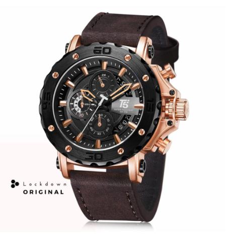 Jam Tangan Pria T5 3641 x T5 3703 Original, Chronograph