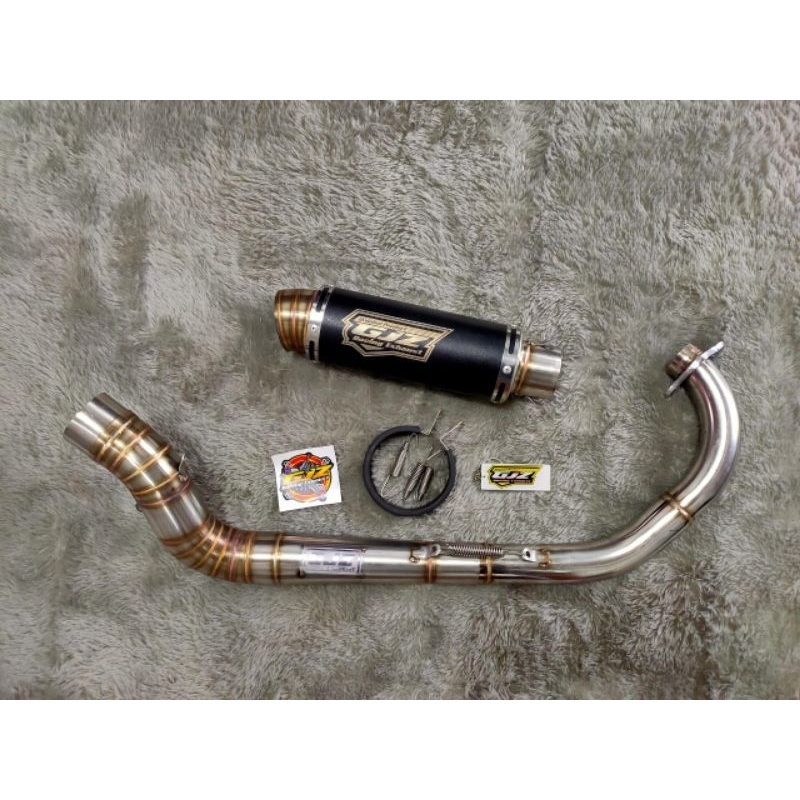 Knalpot Original Gjz Racing Exhaust MX King Mx Old Mx New Malaysia Style