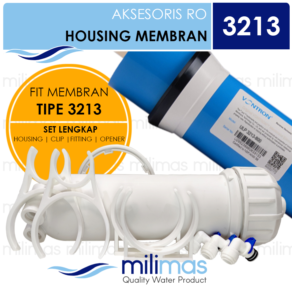 MILI HOUSING MEMBRAN RO Tipe 3213 - FIT MEMBRAN 500 -600 - 800 GPD