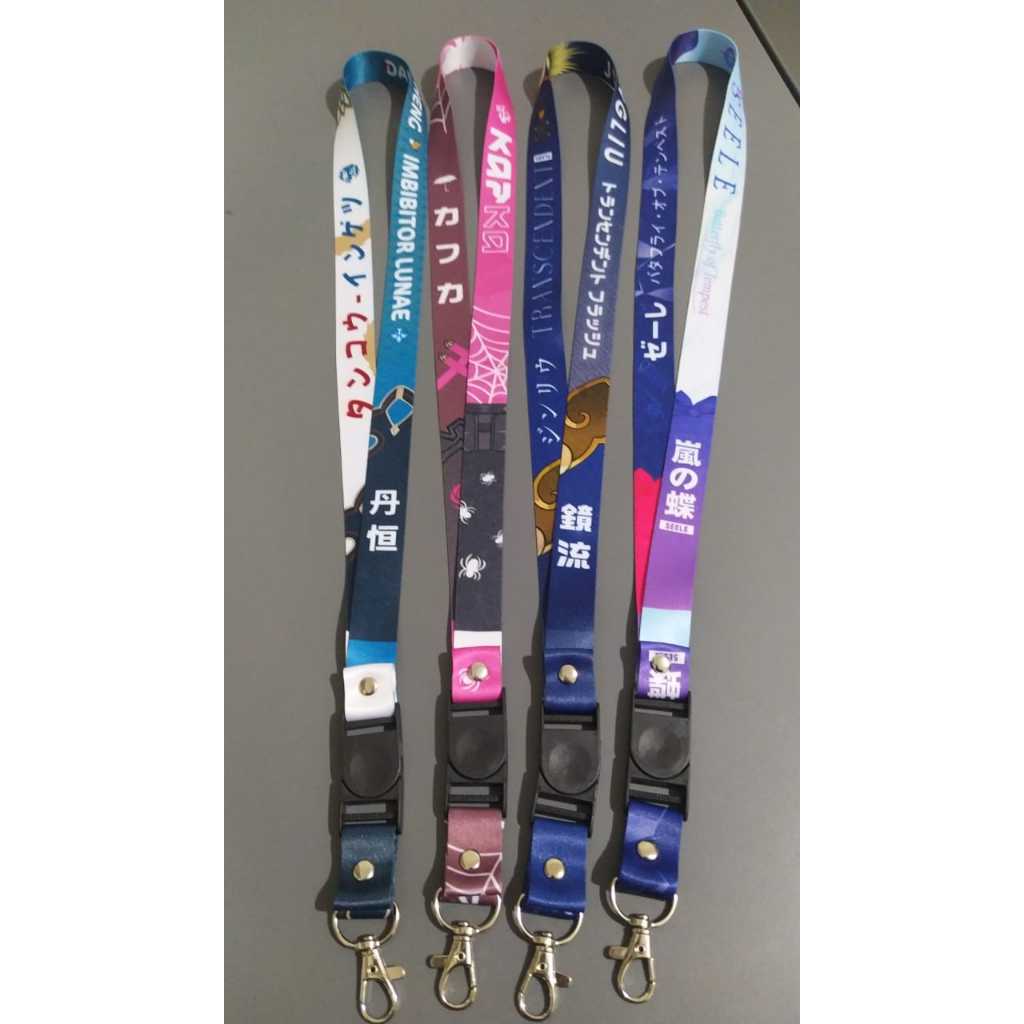 

Mirai Project - Lanyard Edition Honkai Starrail, One Piece, Hololive, Jujutsu Kaisen