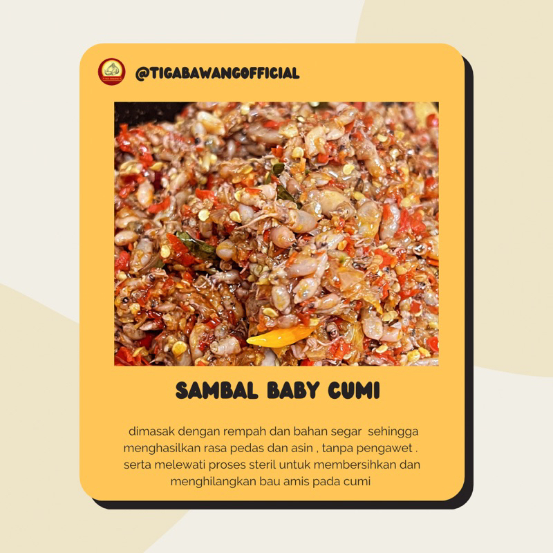

sambal baby cumi