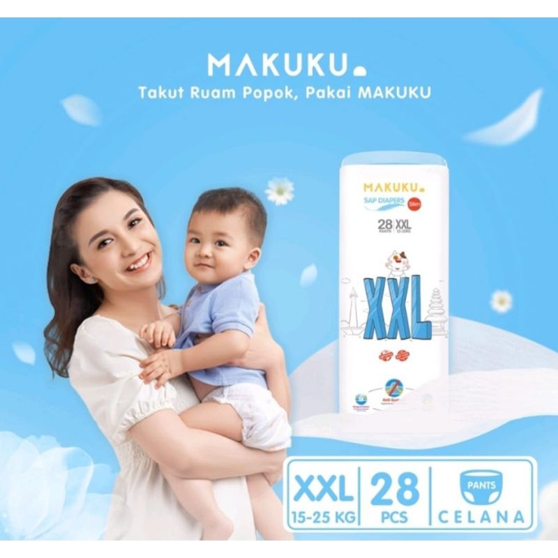 Makuku Pampers Slim Pants XXL 28
