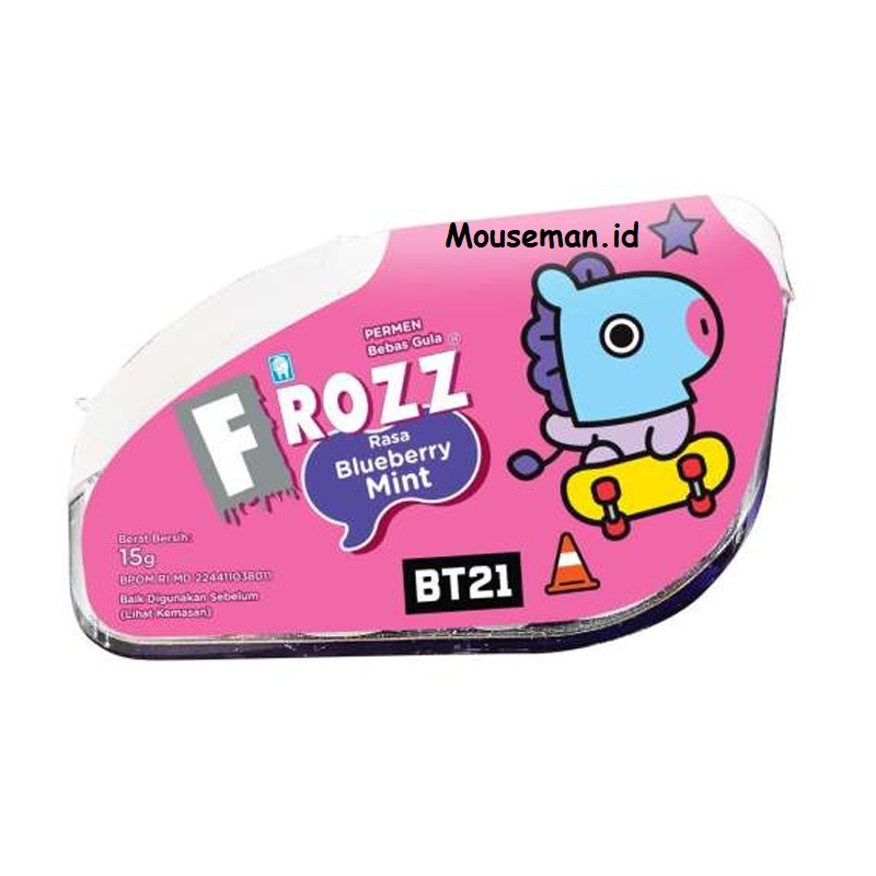 

Permen BT21 Bebas Gula FROZZ Rasa Blueberry Mint 15gr