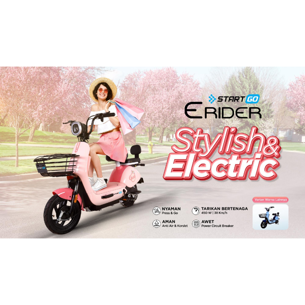 Sepeda Listrik Start Go by Advan Type E-Rider