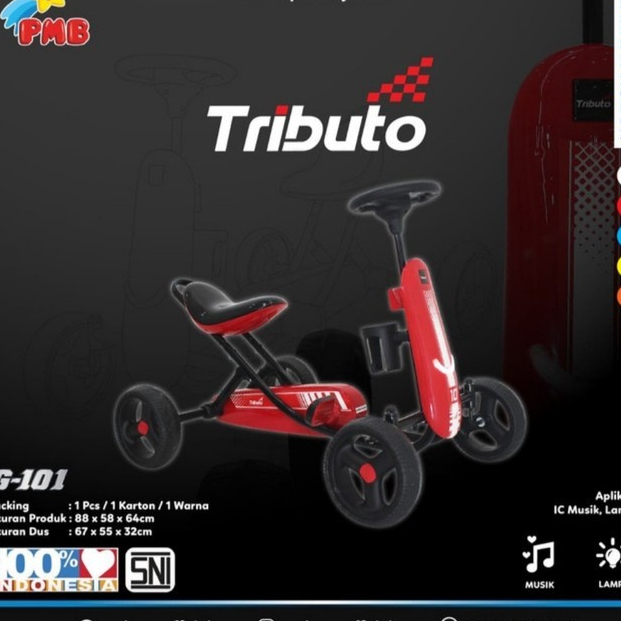 GOCART TRIBUTO TYPE G-101 MOBIL ANAK G101