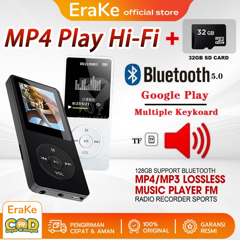 BUILDQUALITY (UPK) MP3 BLUETOOTH SPEAKER MP3 MINI PLAYER BLUETOOTH MP4 PLAYER BLUETOOTH FREE 32GB