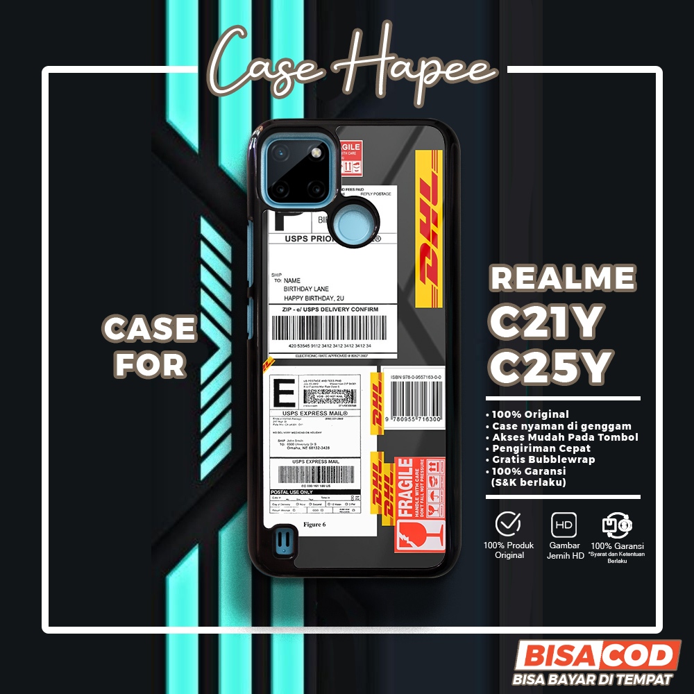 Case Realme C21Y C25Y Casing Realme C21Y C25Y [DHL1] Casehapee Case Glossy Case Aesthetic Custom Cas
