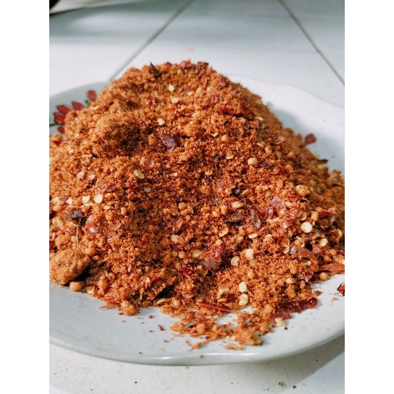 

bon cabe,cabe bubuk pedas gurih