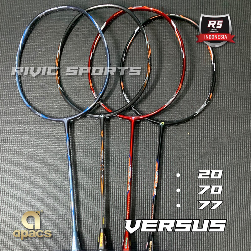 Raket Apacs VERSUS 20 70 77 35LBS Raket Badminton Original 100%