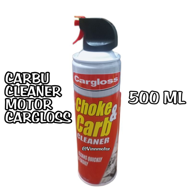 CARBU CLEANER MOTOR CARGLOSS 500 ML