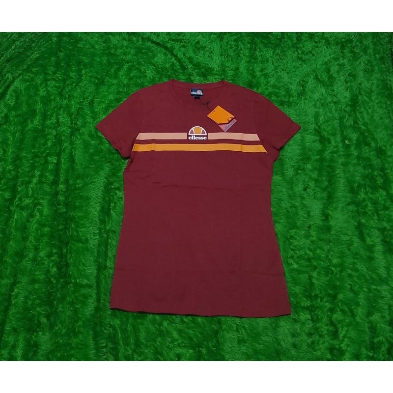 Kaos Ellesse Alba Women Crop Rhubarb Marron Original