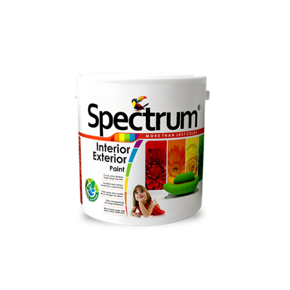 SPECTRUM Cat Tembok Interior Exterior galon 5 Kg -Base TBA / Wall Paint