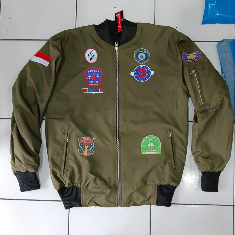 Jacket Army Elegant Top GUN Sat set Capres 3