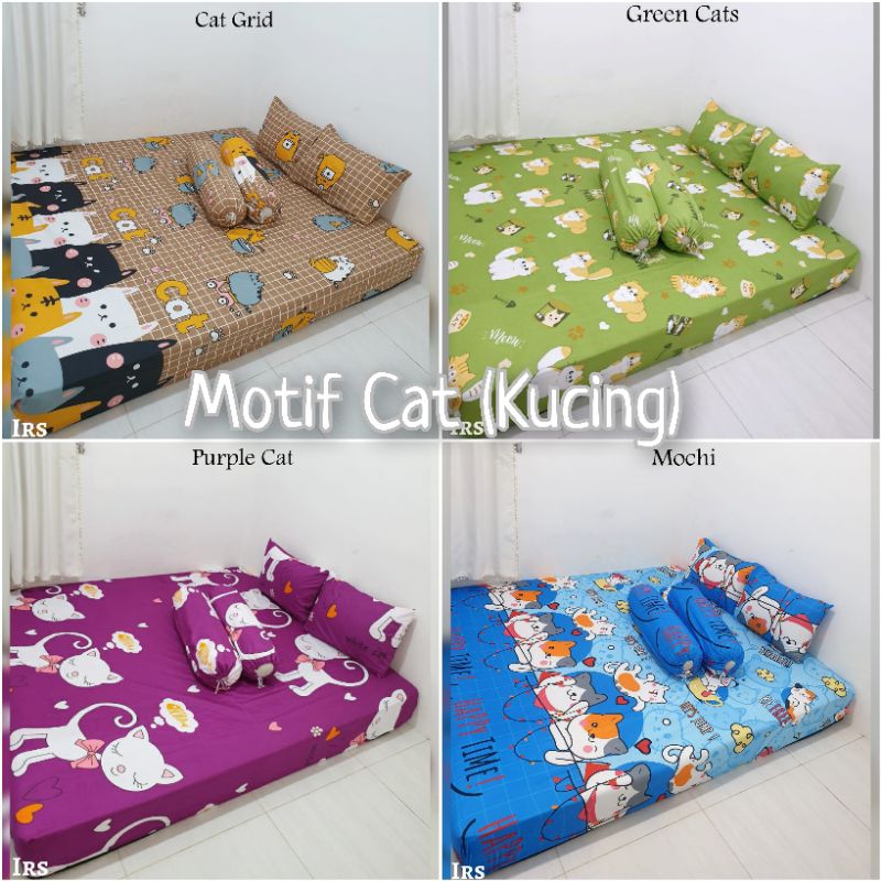SPREI HOMEMADE MOTIF HEWAN CAT (KUCING)