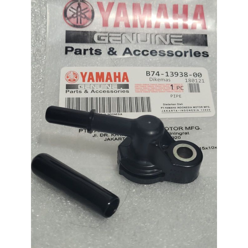 Pipe inlet injector B74 yamaha X max 300cc/ cangklong penutup injector x max 300cc