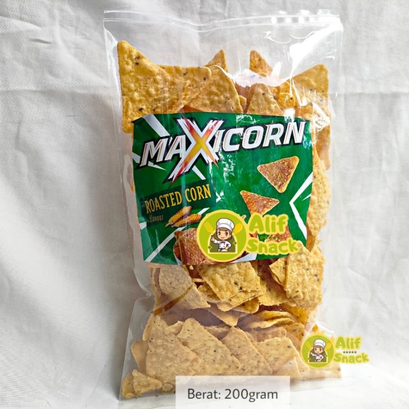 

Maxicorn kiloan 200g Snack jagung keripik jagung tortilla