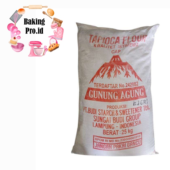 

Tapioka Gunung Agung 25Kg DM Free delivery Jakarta Tangsel