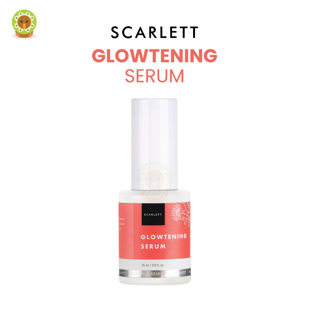 Scarlett Whitening Glowtening Face Serum Acne Brightly Niacinamide Retinol Skincare Perawatan Wajah 