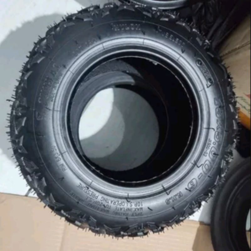 ban tubless atv mini 13x5.00-6 ring 6