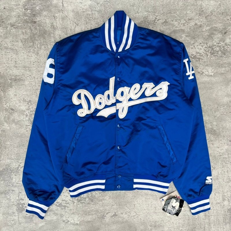 varsity jacket dodgers nomo