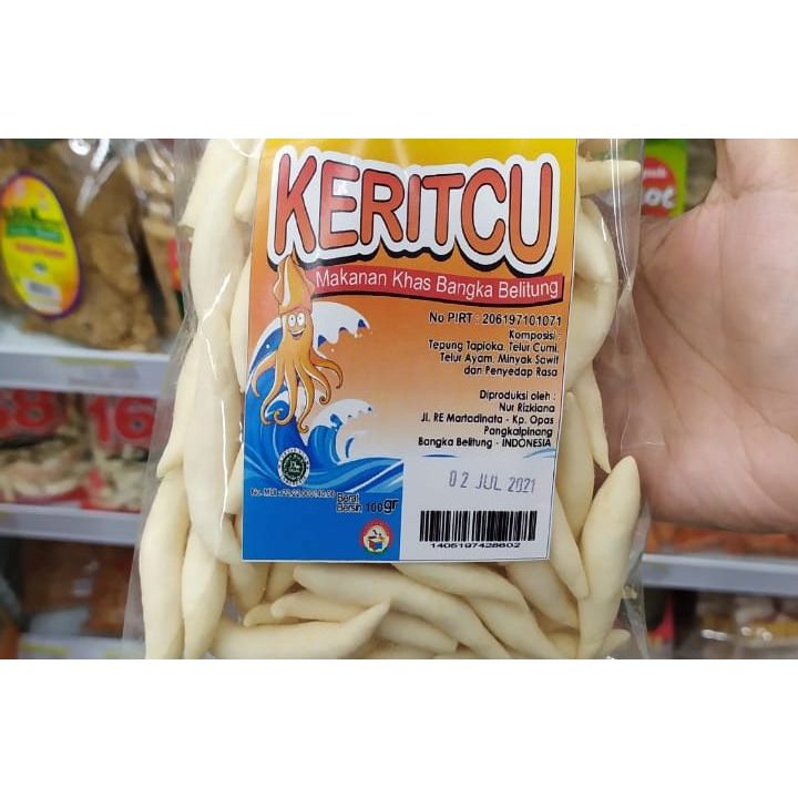 

KERITCU MAKANAN KHAS BANGKA BELITUNG ENAK,GUIRIH DAN RENYAH