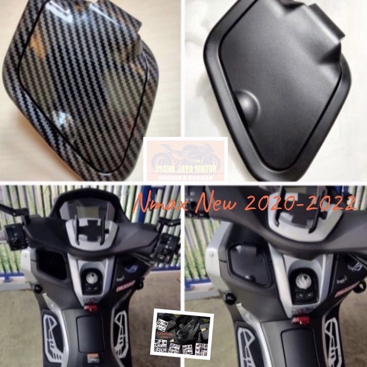 AQZ Cover Tutup Laci Depan Motor Nmax New 22222 Bahan Plastik Abs Laci Nmax New