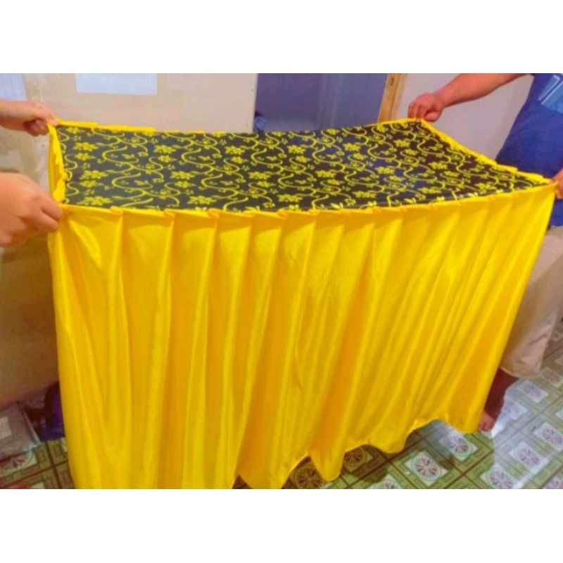 cover meja batik Uk 2 meter x 61cm / ukuran standar / cover meja prasmanan