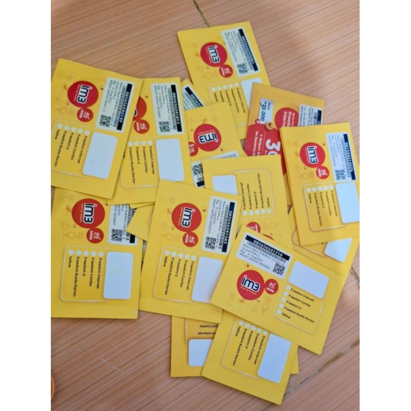 kartu kosong Indosat