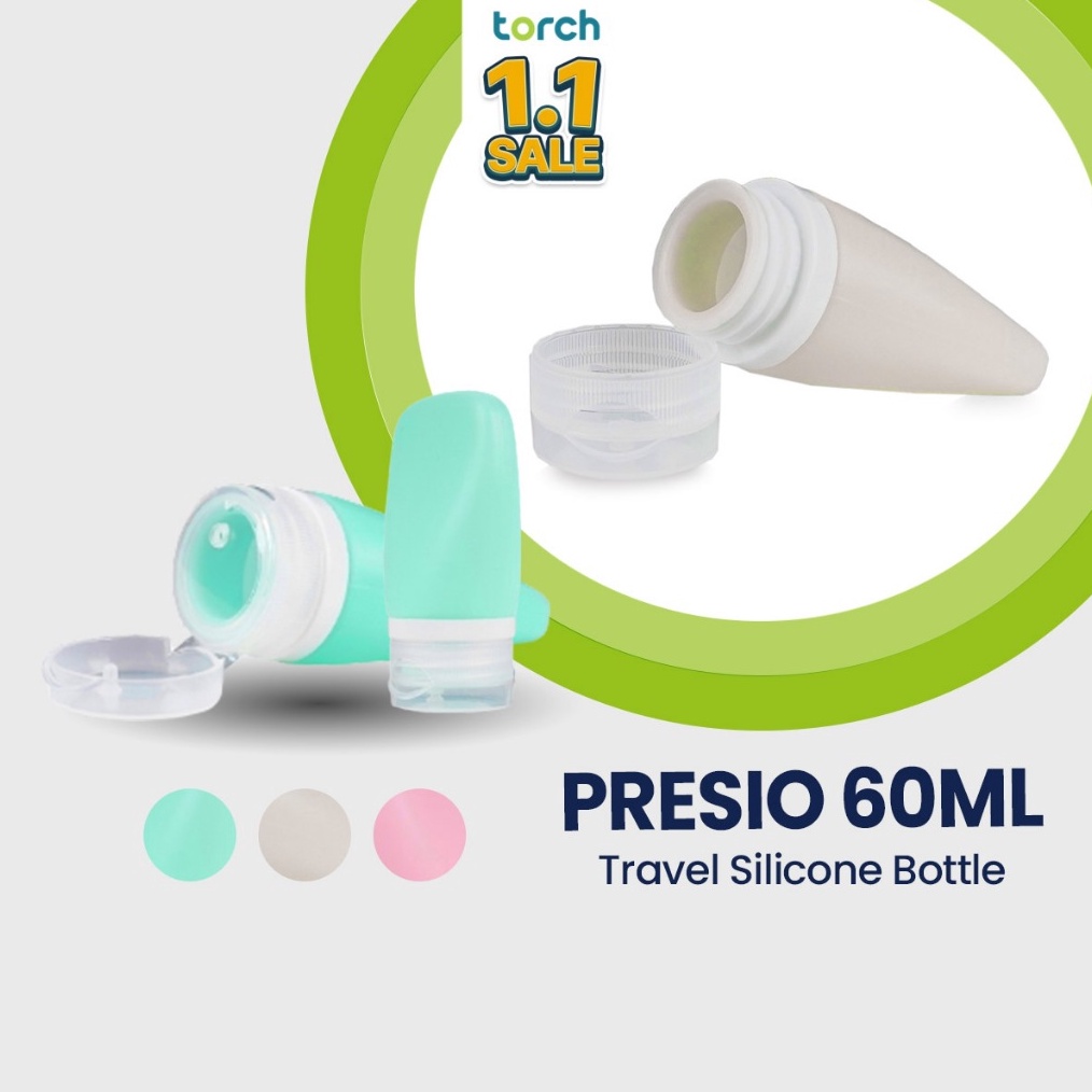 TORCH Presio Botol Travelling 6ML Silikon Lotion Sabun  Botol Sabun buruan
