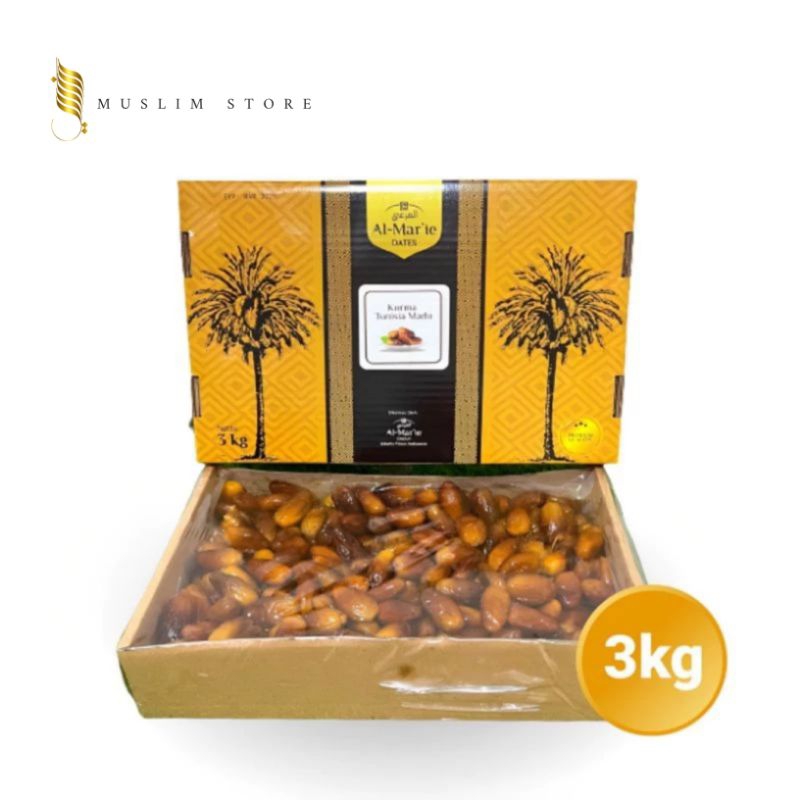 

Al Mar'ie Kurma Tunisia Madu 3kg Original Dates of Tunisia