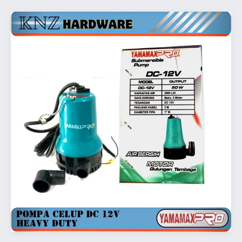 Pompa Celup Menyedot Menghisap Air DC 12v YAMAMAX PRO