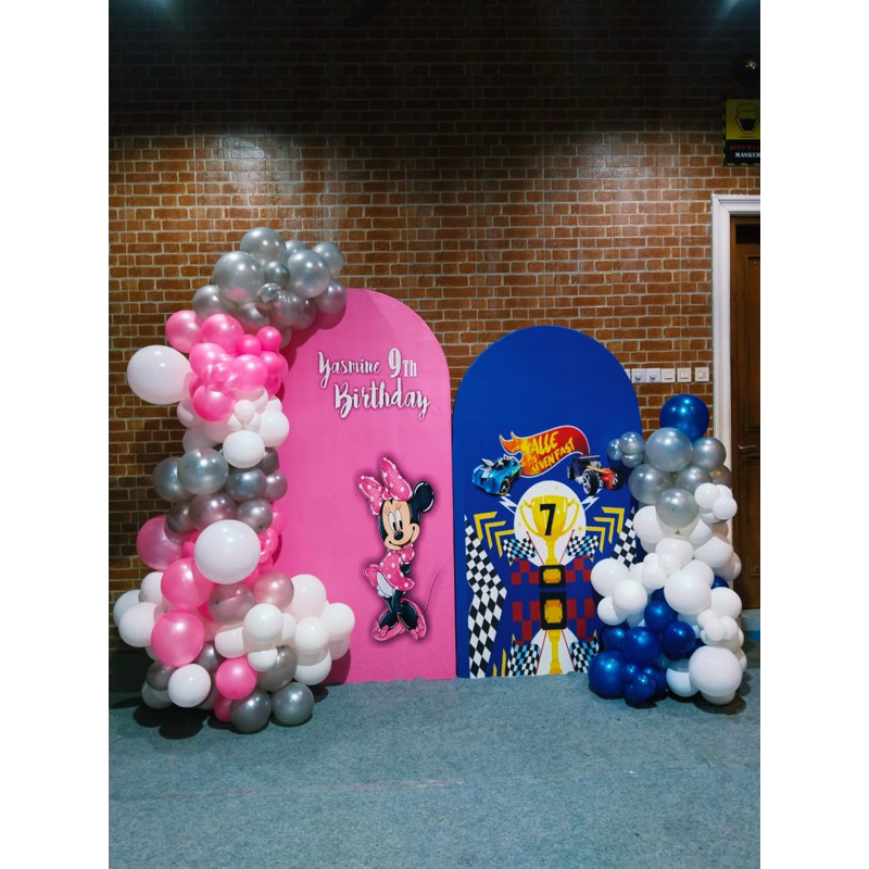 BACKDROP ULANG TAHUN | DEKORASI ULANG TAHUN |BACKDROP PRINTING