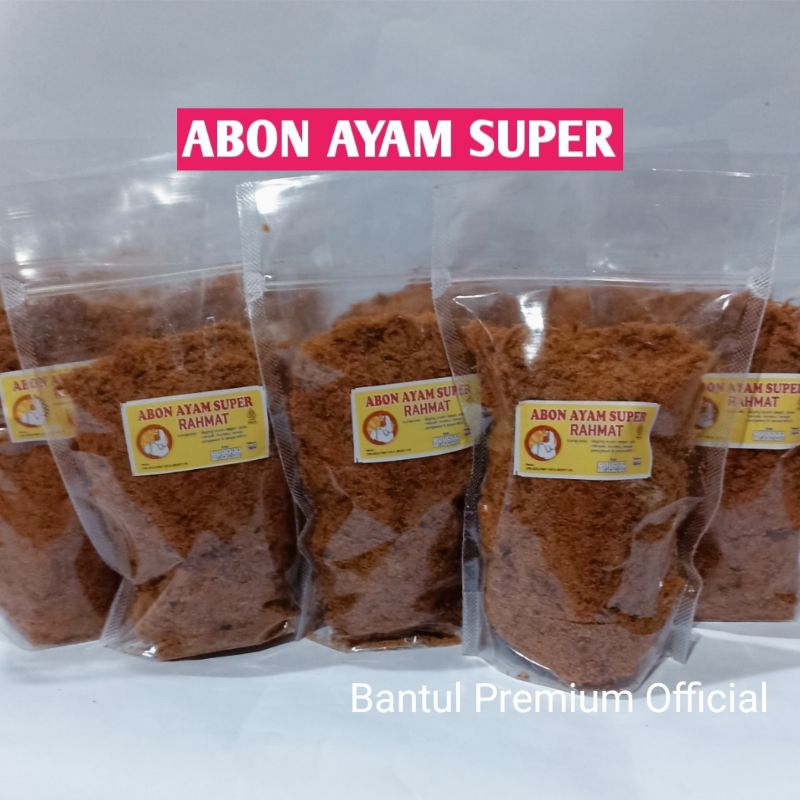 

Abon Ayam Super Fresh Original dan Pedas Khas Bantul Jogja Yogyakarta