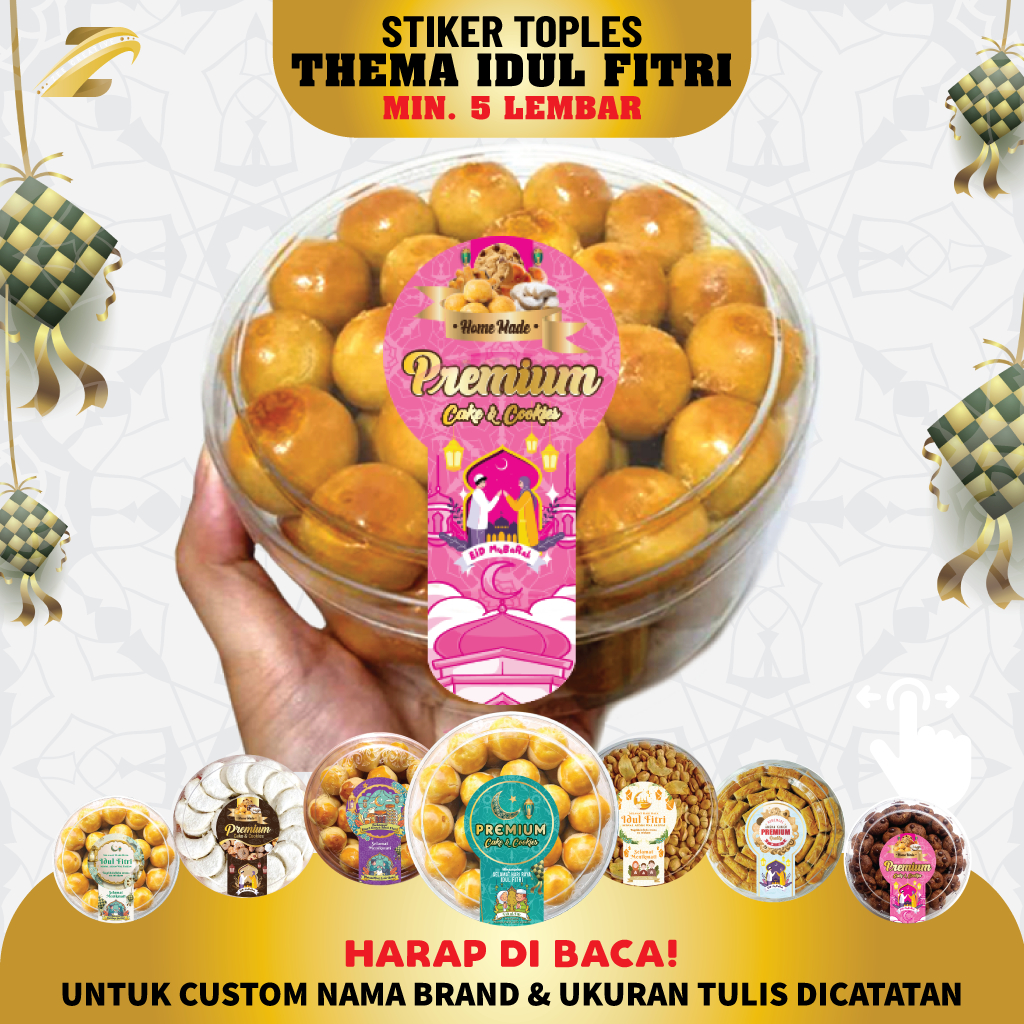 

STIKER TOPLES KUKER TEMA LEBARAN IDUL FITRI CUSTOM