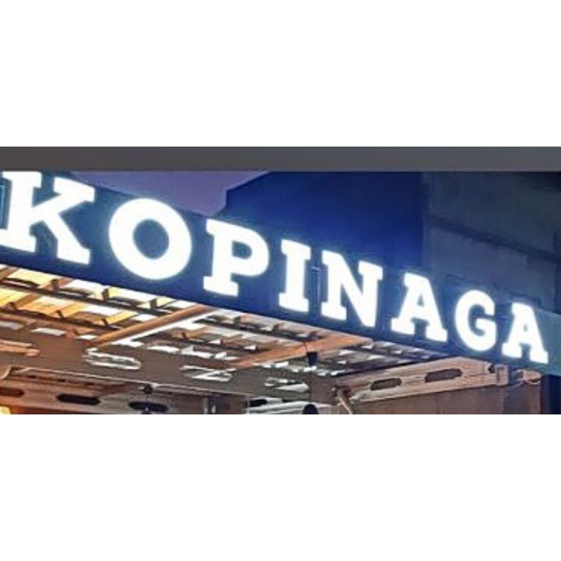 HURUF TIMBUL AKRILIK MENYALA 3 DIMENSI