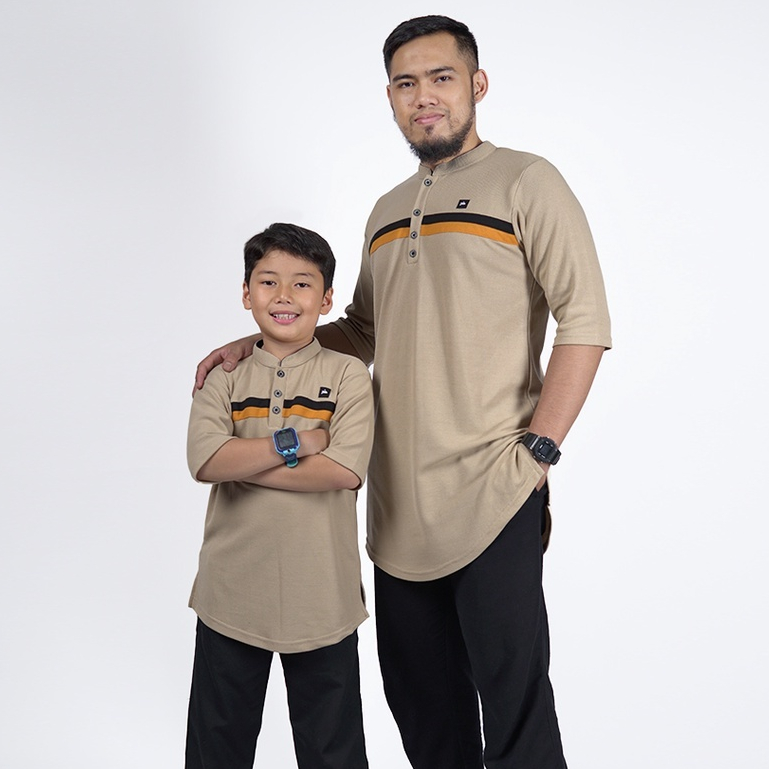 KHOIRUMMAH - Kurta Zubair Couple / Kurta Koko Couple Premium / Kurta Ayah Dan Anak