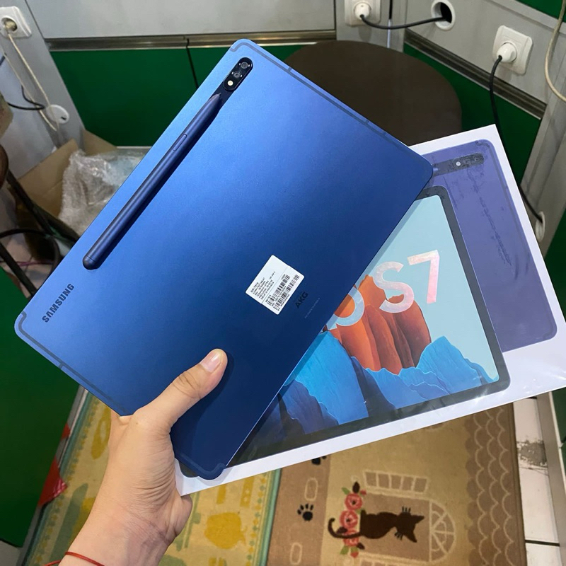 samsung tab s7 second bekas pakai mulus fullset original resmi