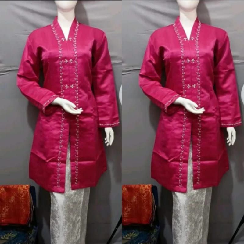 Set Kebaya Kurung Taffeta Payet /Kebaya Kurung Malaysia Terbaru