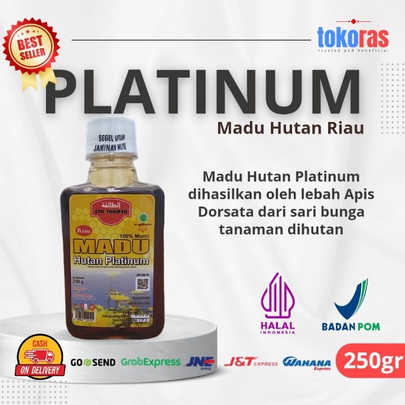 

Madu Platinum Ath-Thoifah 250gram BPOM