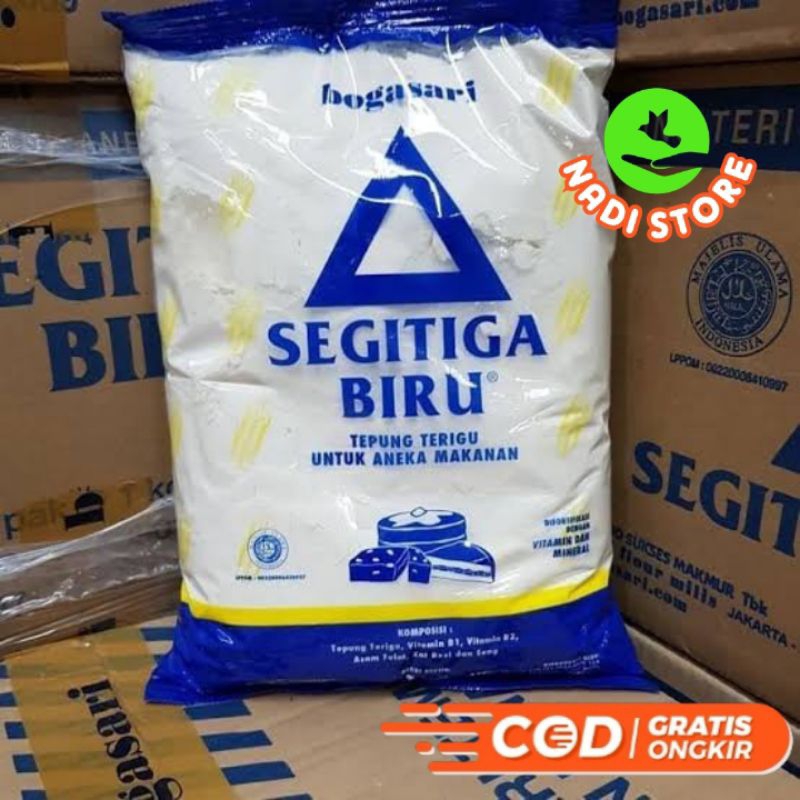 

1Kg Tepung Segi Tiga Biru