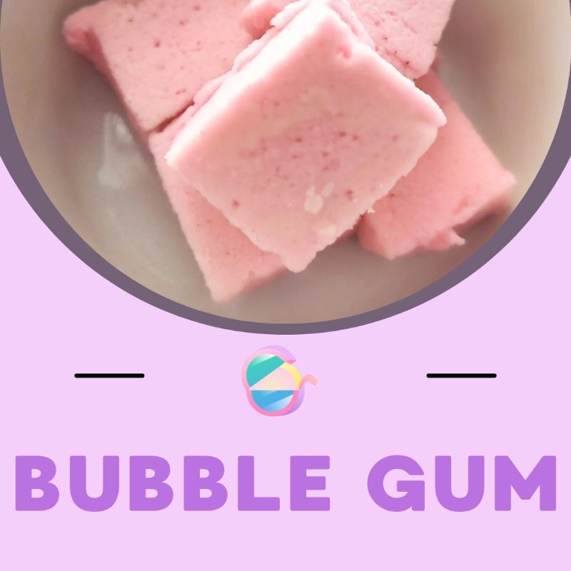 

Bubble gum Homemade Marshmallow - marshmallow rasa permen karet