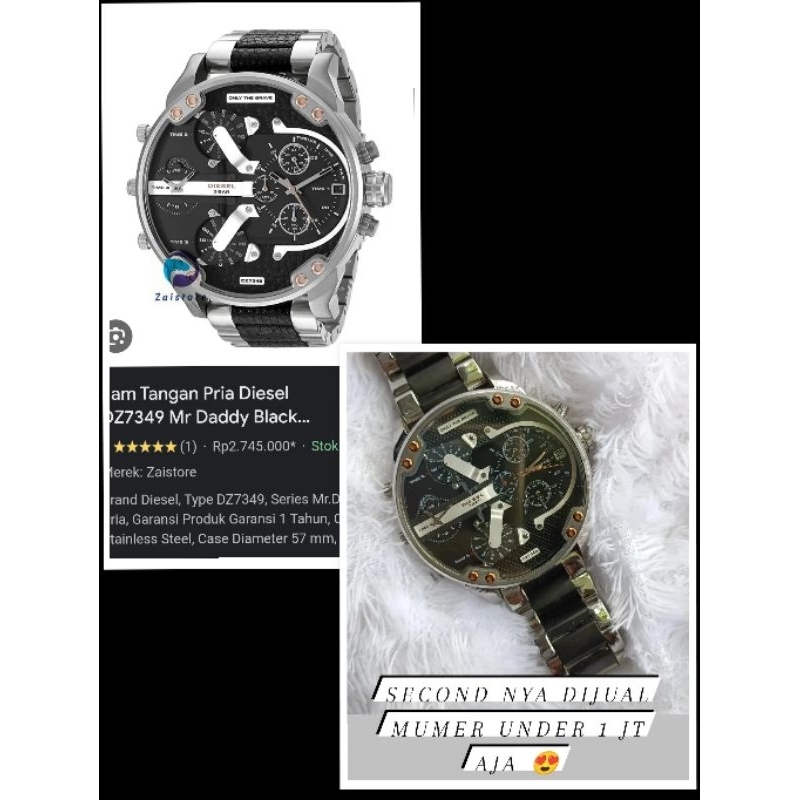 Diesel Second Original | Jam Tangan Diesel Second Original | Jam Tangan Diesel Keren | Jam Tangan Co