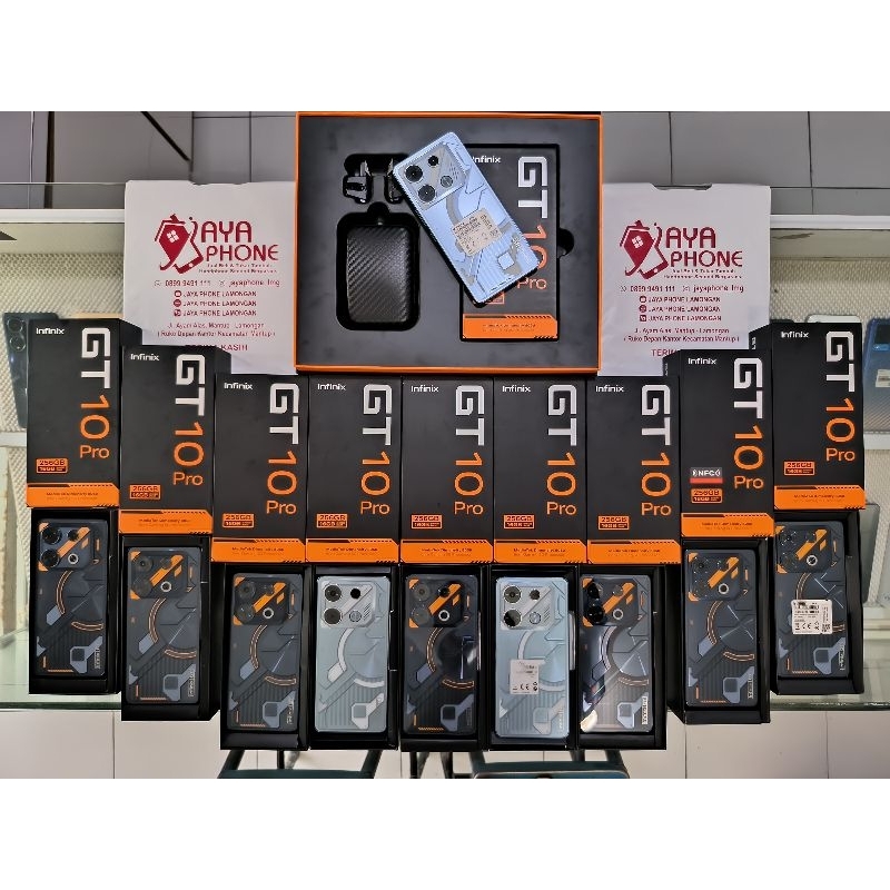 Infinix GT 10 Pro 8/256 Second Fullset Original Garansi Resmi