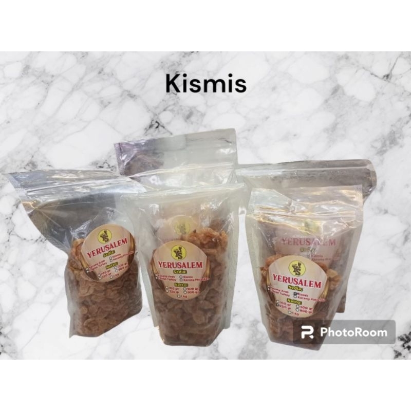 

Promo Kismis 1kg, 500g, 250g