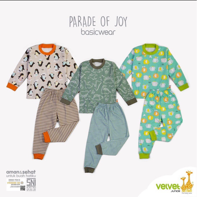 velvet junior Setelan Panjang Velvet Junior