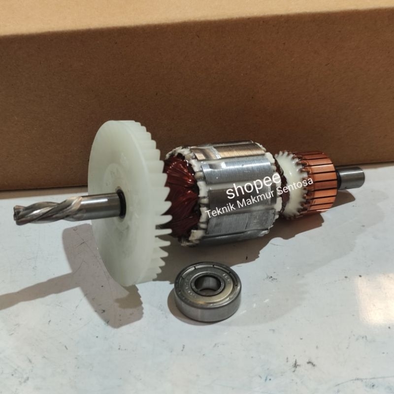 Armature Mesin Bor 10mm Bosch GBM350RE Angker 10 mm GBM350 RE Rotor GBM 350