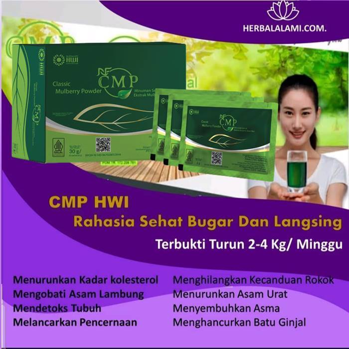 

chlorofil mint powder original hwi isi 30sachet