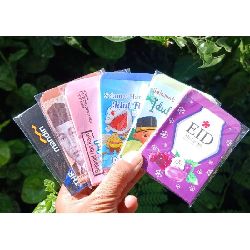 

amplop lebaran mini random isi 10